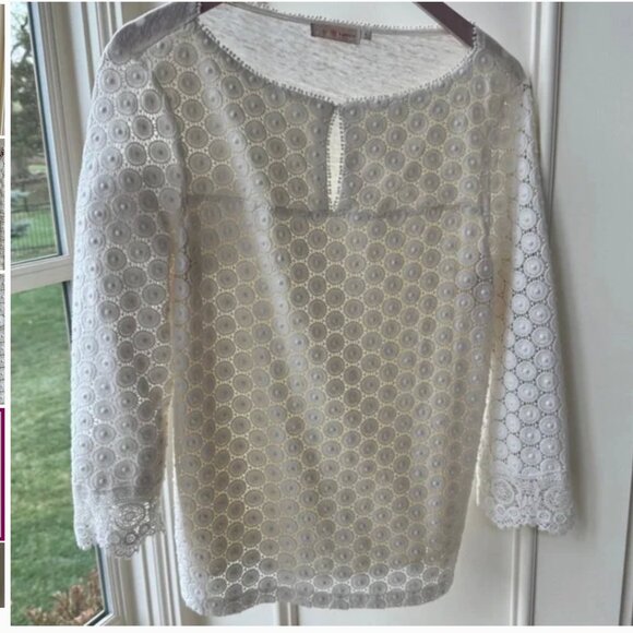 Tory Burch Medallian Pullover in Size Small - Picture 2 of 9